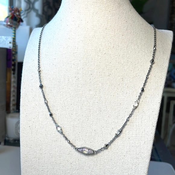 Kendra Scott Jewelry - Kendra Scott Debra Silver Adjustable Necklace